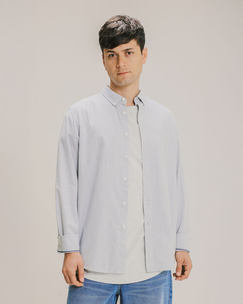Camisa Blanca Rayas